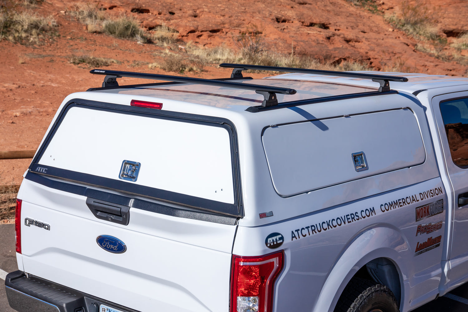 Ranch Fiberglass Workforce Truck Topper for Ford Maverick (Mid-Rise Height)