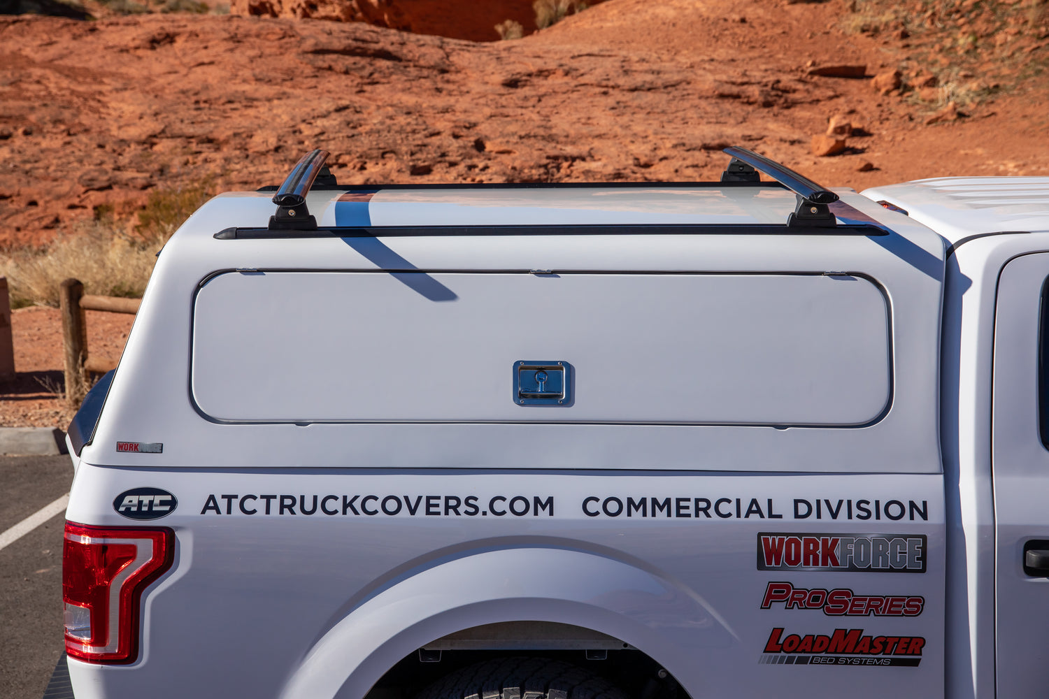 Ranch Fiberglass Workforce Truck Topper for Ford Maverick (Mid-Rise Height)