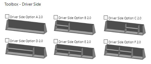Ranch Fiberglass Workforce Truck Topper for Ford Maverick (Mid-Rise Height)