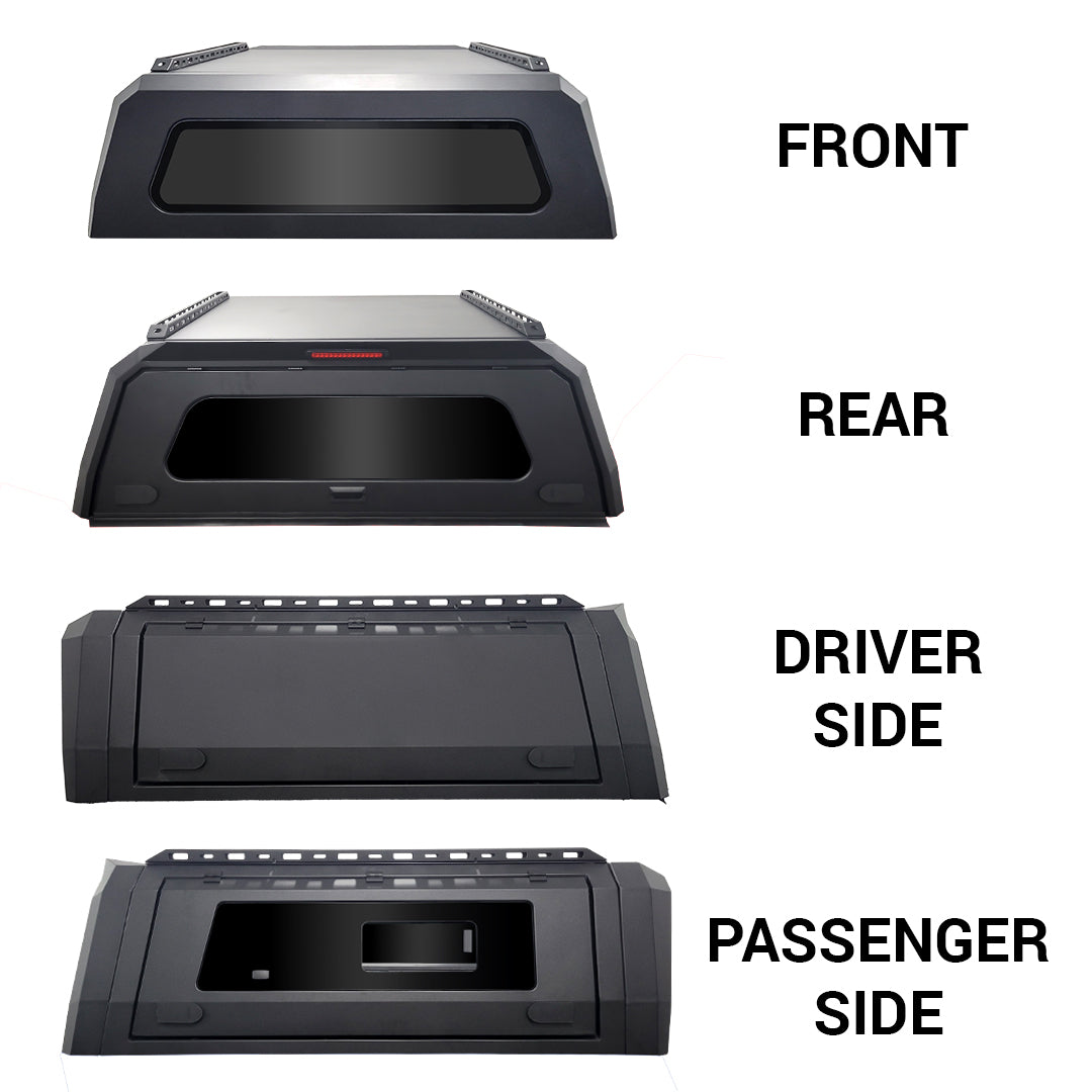 WanderFox Den Truck Topper Models, Toyota Tacoma, 2005-2015, 5 ft Bed