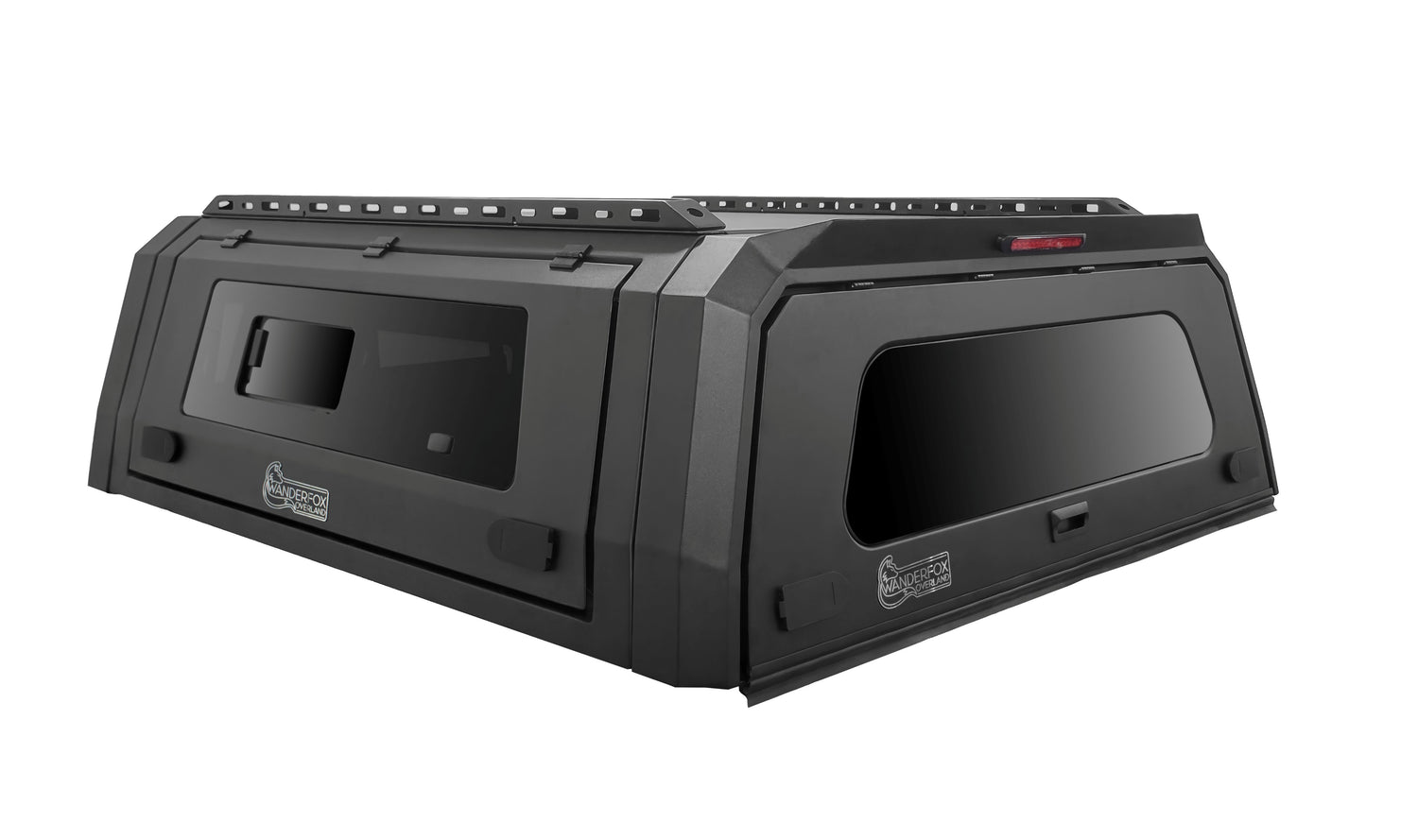 WanderFox Den Topper, Toyota Tacoma, 1995-2004, 6 ft Bed, Clear Front Glass w/Slider, Sliding Tinted Side Windows, Tinted Rear Window (52-198)