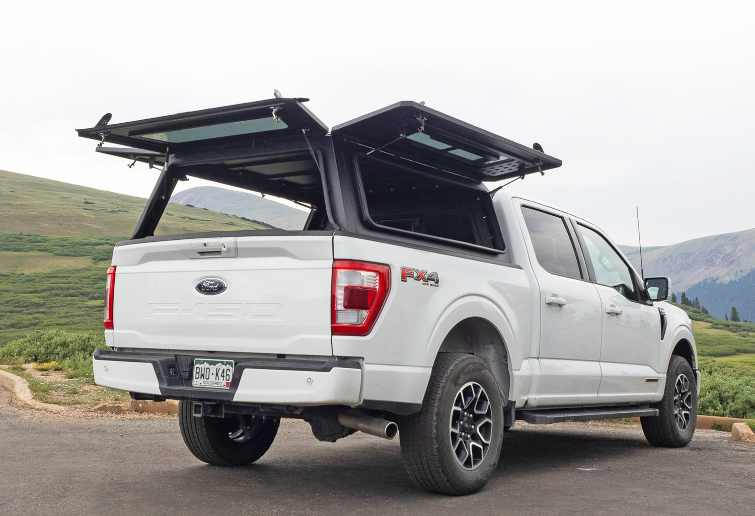 WanderFox Super Den Truck Topper Models, Chevy/GMC Colorado/Canyon, Extended Cab, 2015-2022, 6 ft Bed