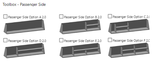 Ranch Fiberglass Workforce Truck Topper for Ford Maverick (Mid-Rise Height)