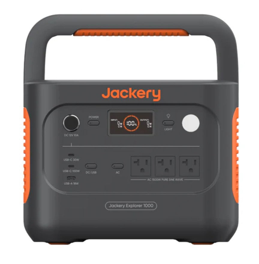 Jackery Explorer 1000 Portable Power Station, 1070 Wh (E1000 V2)