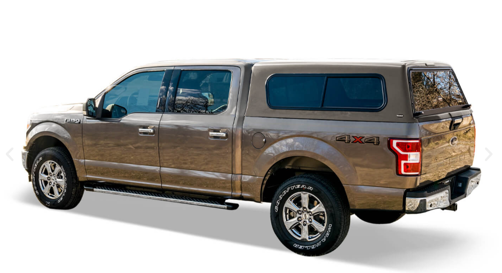 Ranch Fiberglass Sierra Truck Topper for Ford Super Duty (F-250 and F-350)