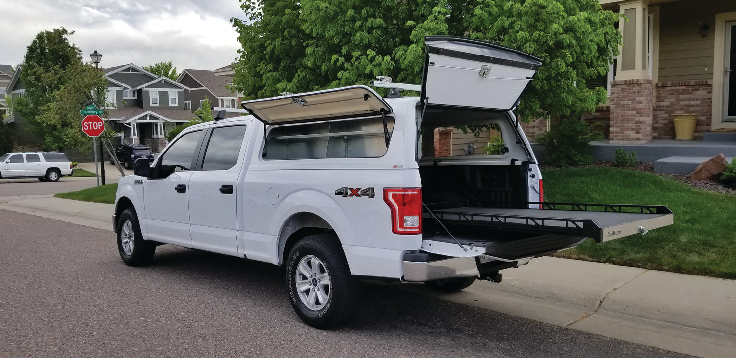 Ranch Fiberglass Workforce Truck Topper for Ford Maverick (Mid-Rise Height)