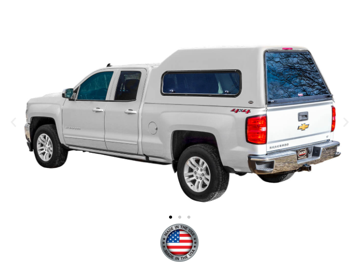 Ranch Fiberglass XD Truck Topper for Ford Super Duty (F-250/F-350)