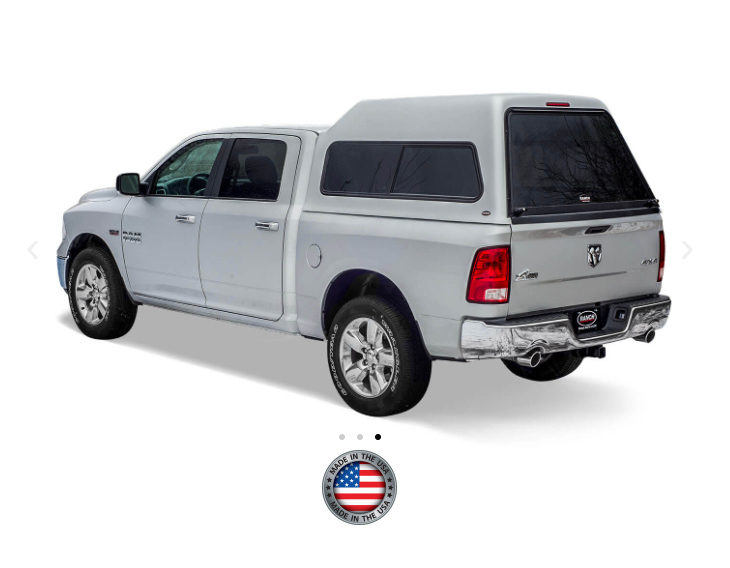 Ranch Fiberglass XD Truck Topper for Ford Super Duty (F-250/F-350)