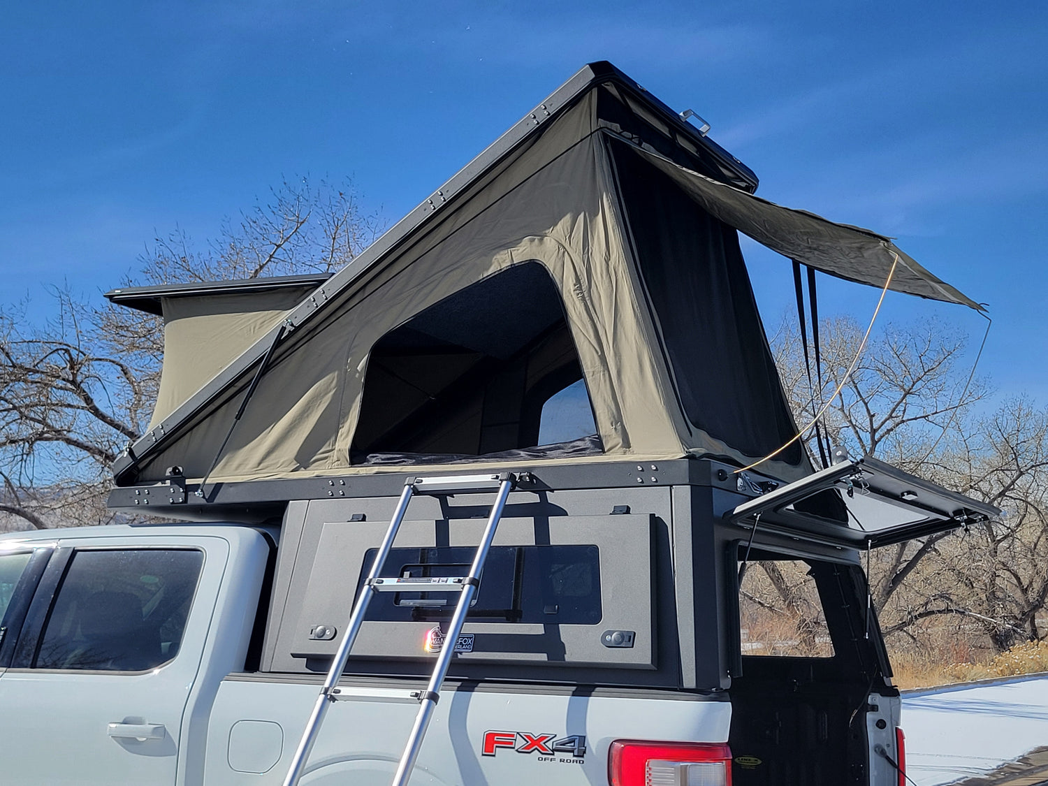 WanderFox Lair Truck Camper Models, Toyota Tacoma, 2024+, 6 ft Bed