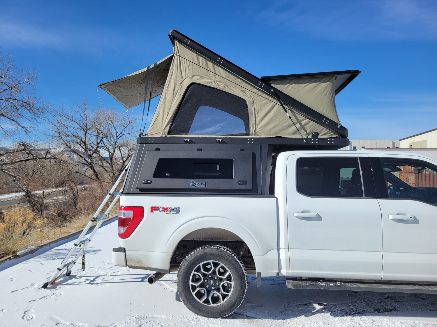WanderFox Lair Truck Camper Models, Toyota Tacoma, 2024+, 6 ft Bed