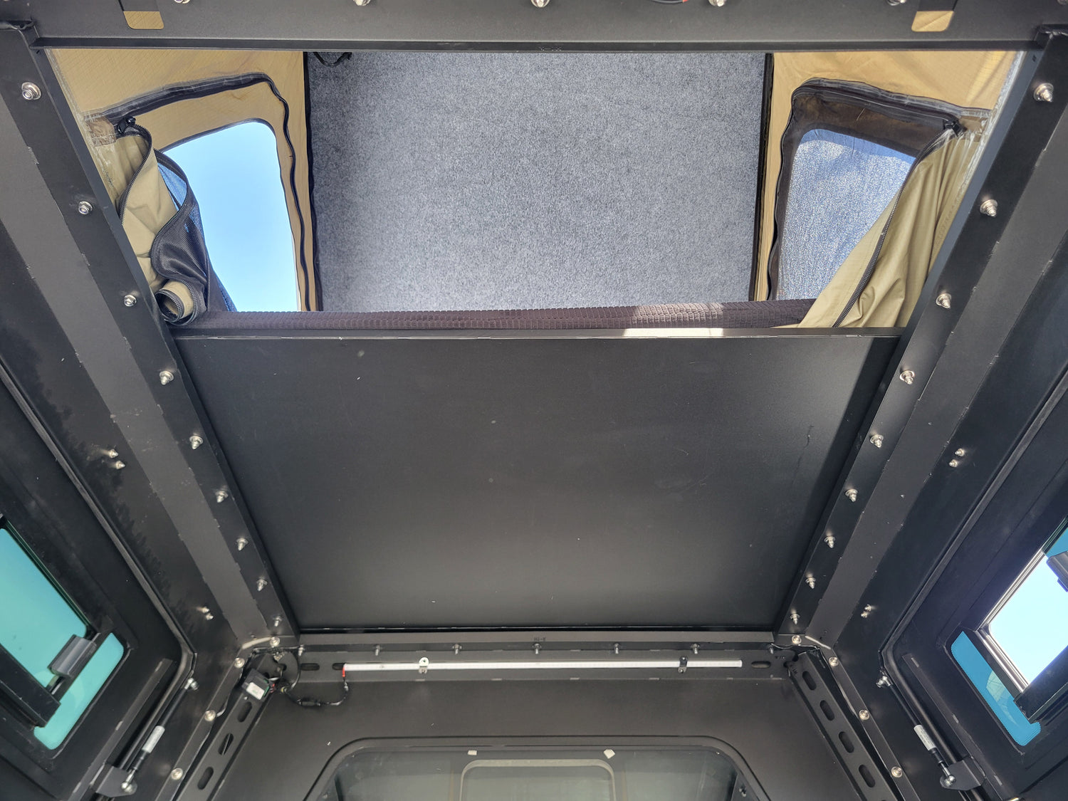 WanderFox Lair Truck Camper Models, Toyota Tacoma, 2024+, 6 ft Bed