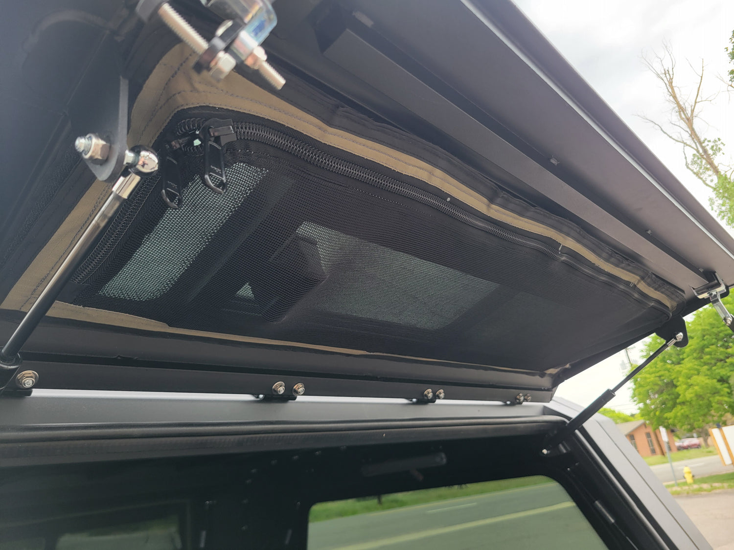 Bug Screen for WanderFox Toppers and Campers (Passenger Side)
