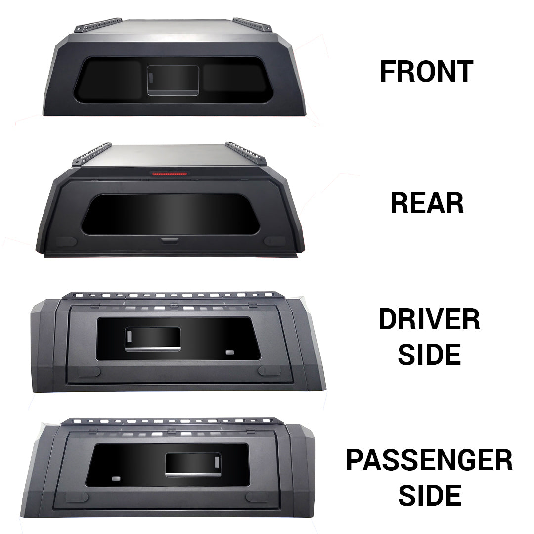 WanderFox Den Truck Topper Models, Toyota Tacoma, 2024+, 6 ft Bed