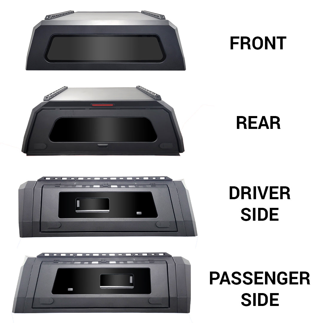 WanderFox Den Truck Topper Models, Toyota Tacoma, 2024+, 6 ft Bed