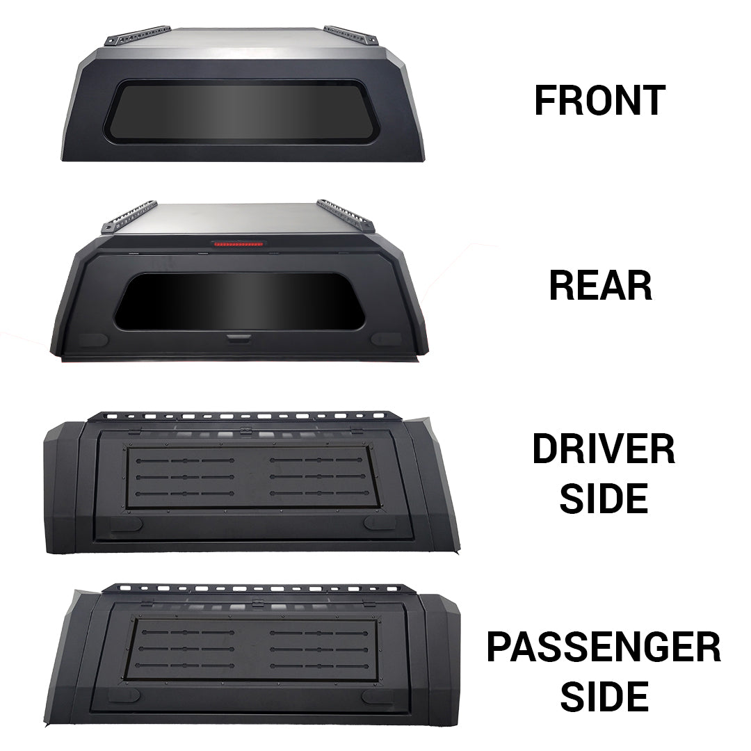 WanderFox Den Truck Topper Models, Toyota Tacoma, 1995-2004, 5 ft Bed