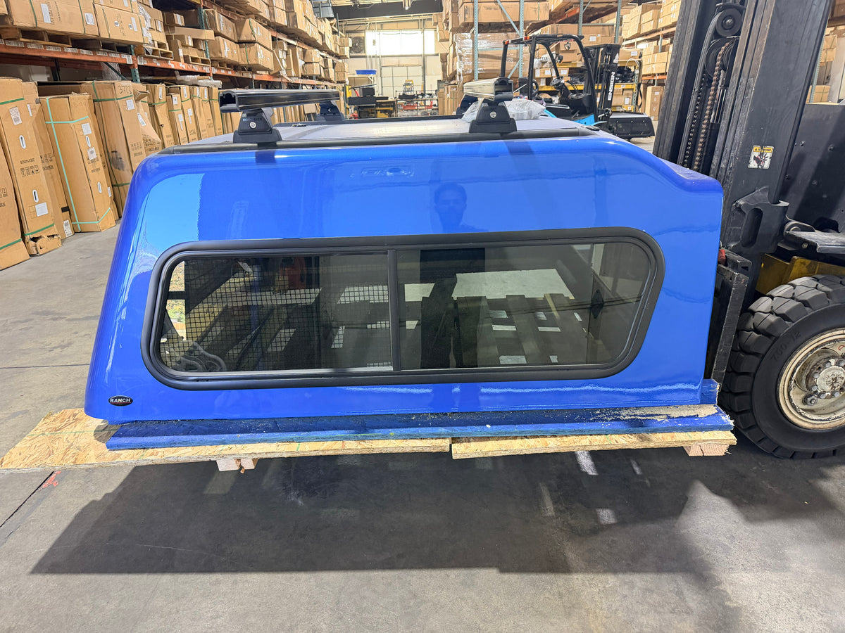 Outlet - Fiberglass High-Rise Topper - Jeep Gladiator, Blue - Scratch & Dent