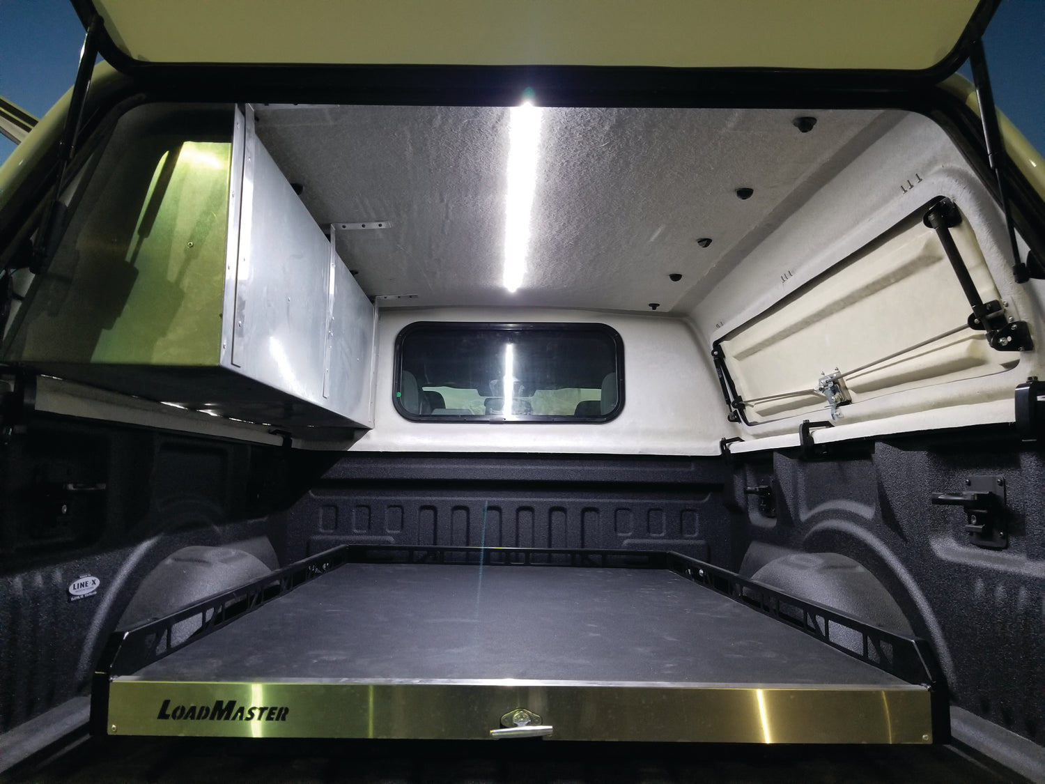 Ranch Fiberglass Workforce Truck Topper for Ford Maverick (Mid-Rise Height)