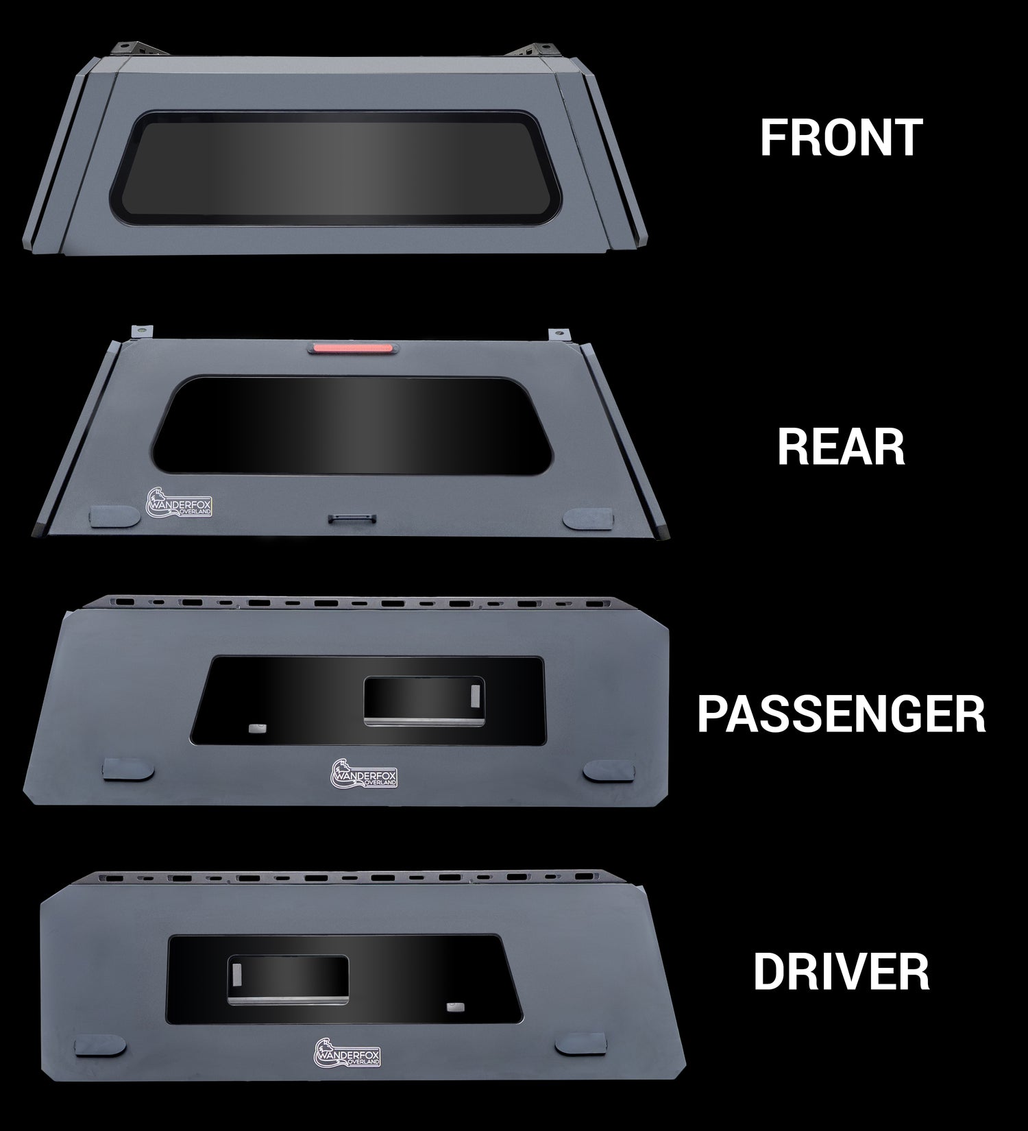 WanderFox Super Den Truck Topper Models, Ford Maverick, 2022+, 4.5 ft Bed