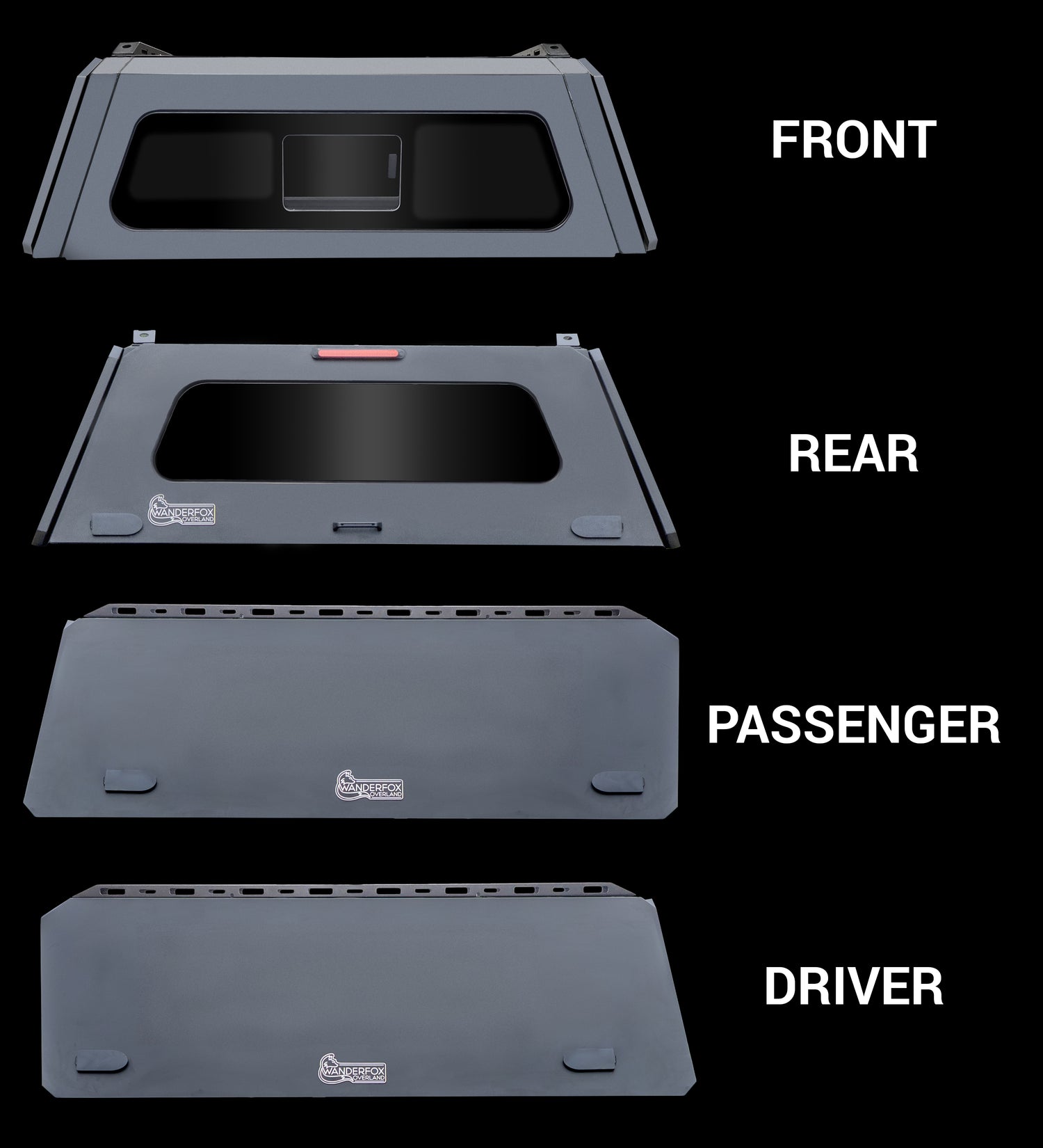 WanderFox Super Den Truck Topper Models, Ford Maverick, 2022+, 4.5 ft Bed