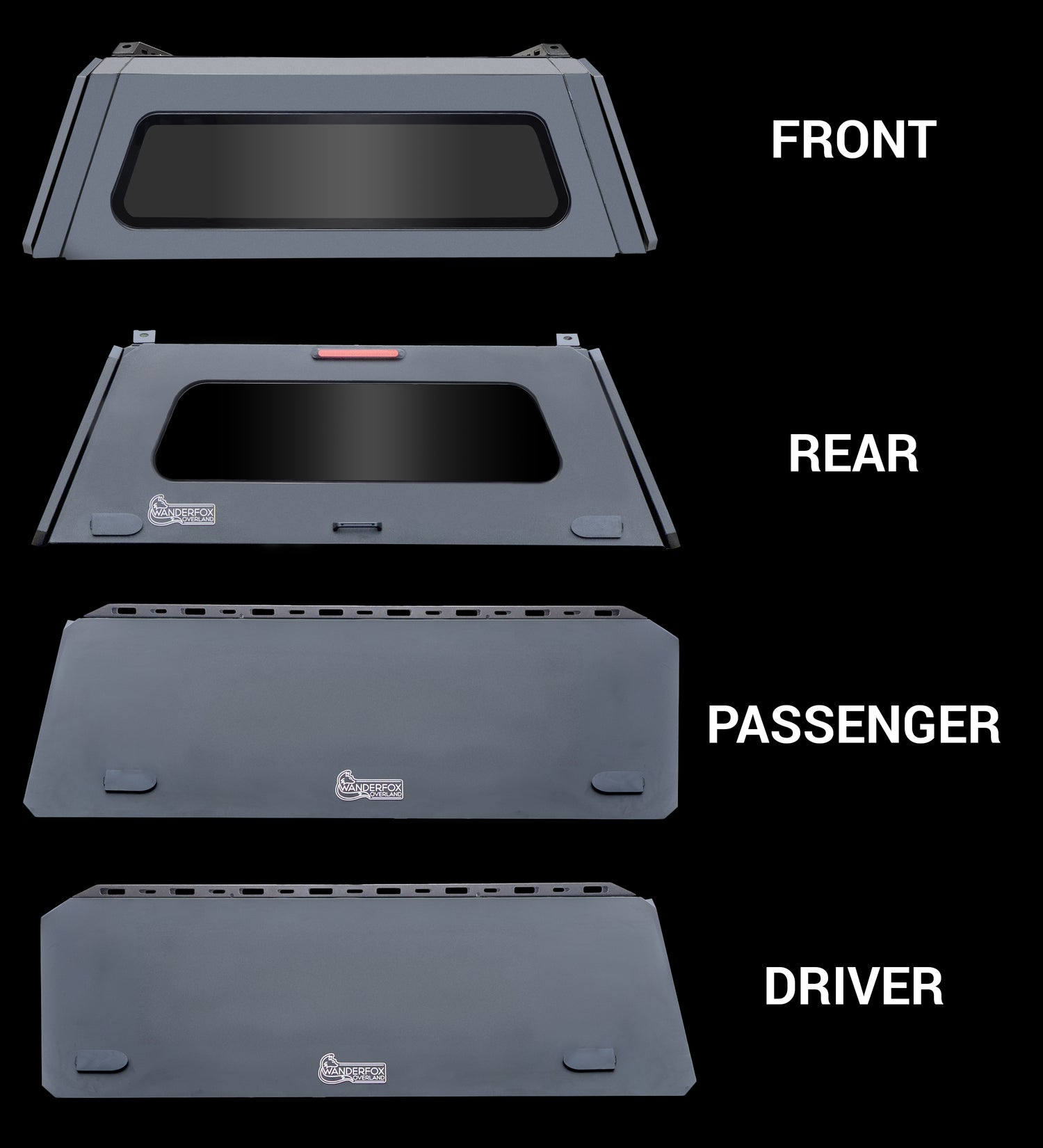 WanderFox Super Den Truck Topper Models, Ford Maverick, 2022+, 4.5 ft Bed