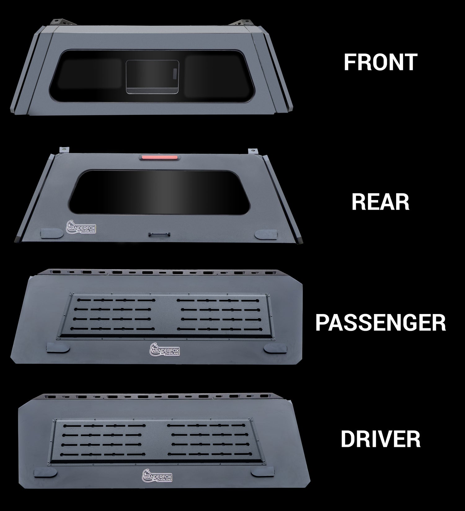 WanderFox Super Den Truck Topper Models, Ford Maverick, 2022+, 4.5 ft Bed