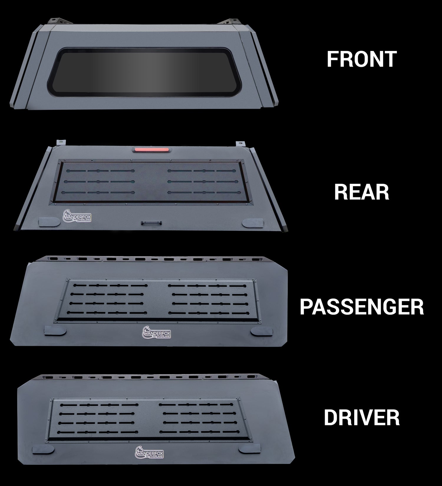 WanderFox Super Den Truck Topper Models, Ford Maverick, 2022+, 4.5 ft Bed