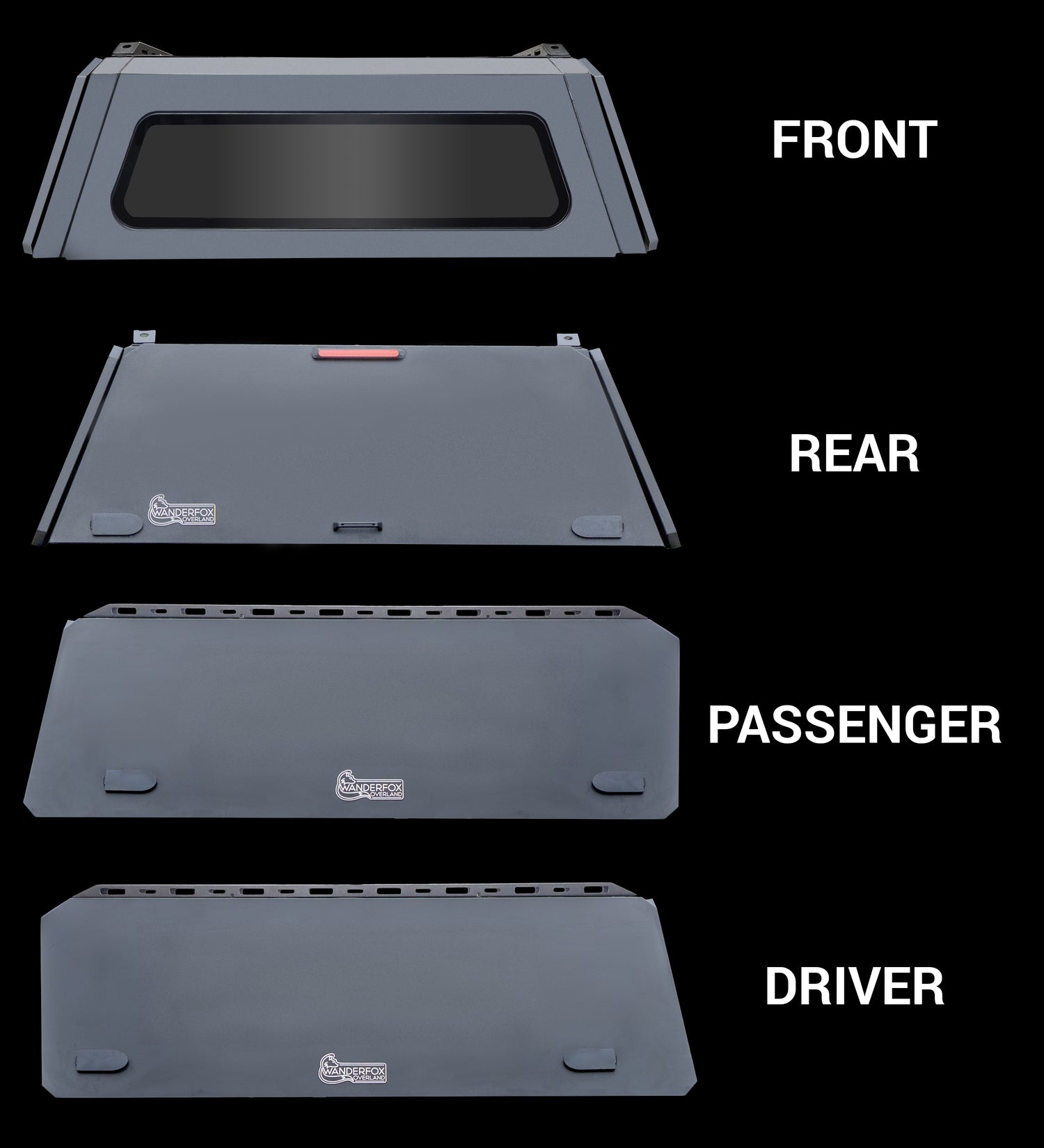 WanderFox Super Den Truck Topper Models, Ford Maverick, 2022+, 4.5 ft Bed