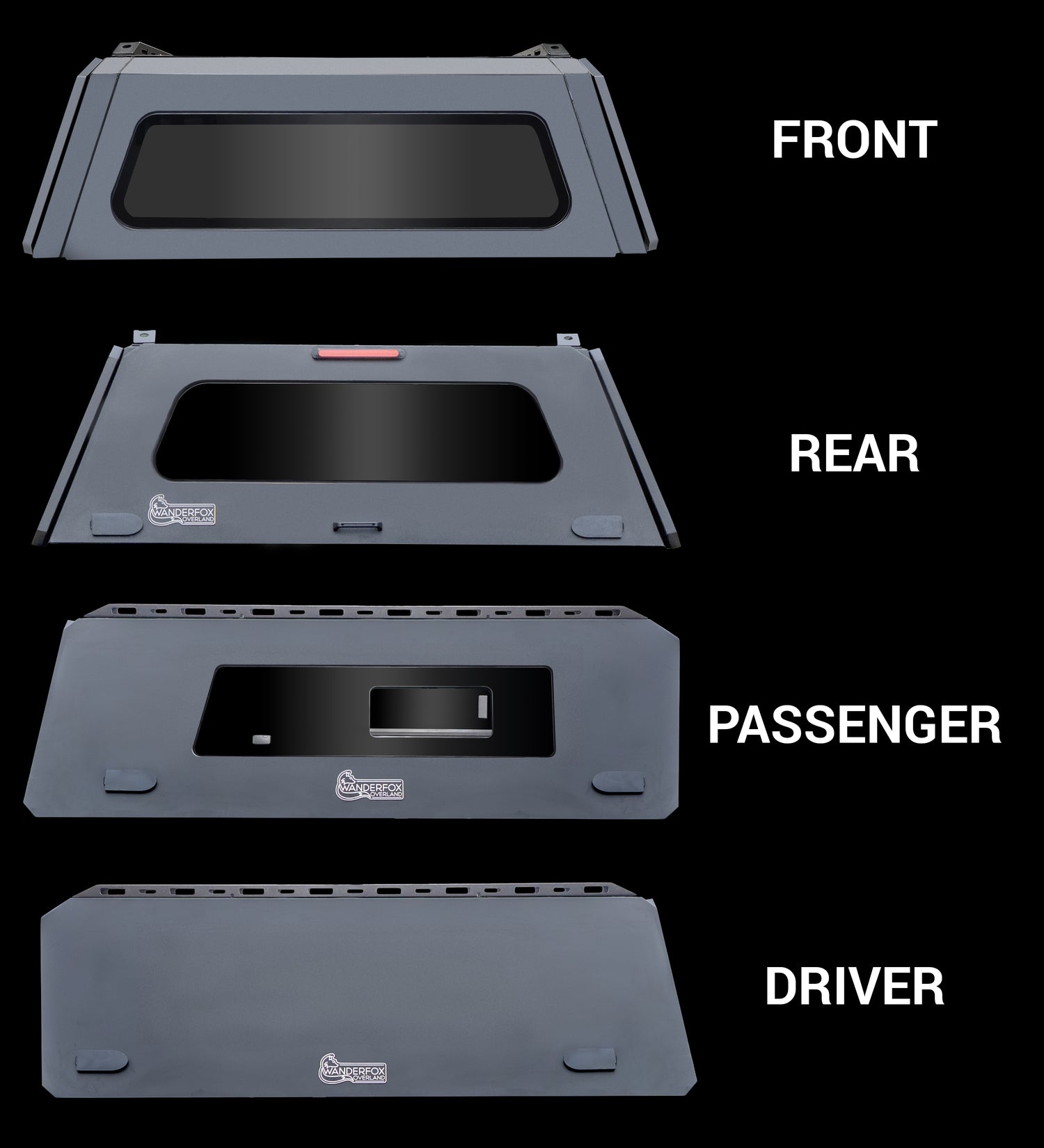 WanderFox Super Den Truck Topper Models, Ford Maverick, 2022+, 4.5 ft Bed