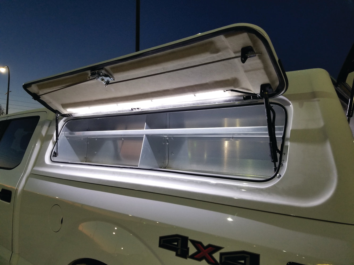 Ranch Fiberglass Workforce Truck Topper for Ford Maverick (Mid-Rise Height)