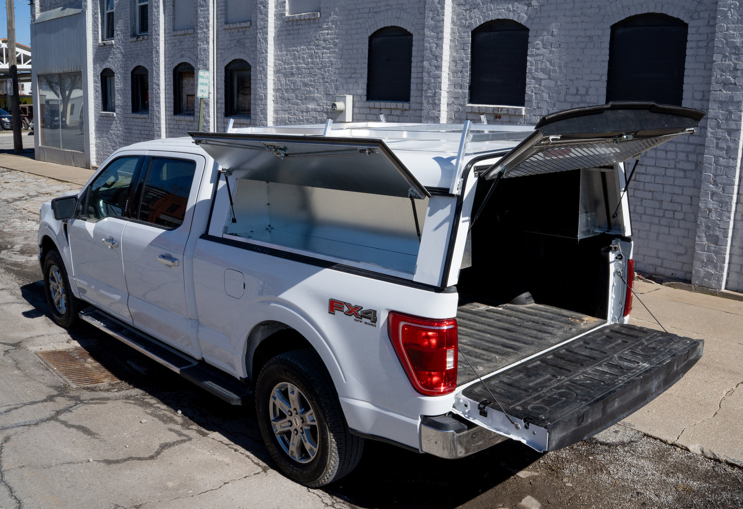 Ranch Aluminum Workforce Pro Truck Topper for Chevy Silverado