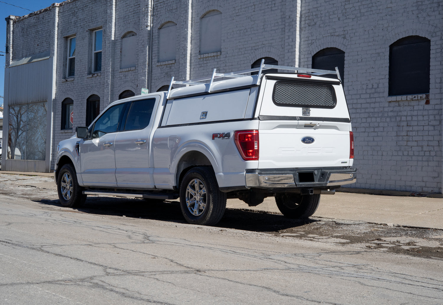 Ranch Aluminum Workforce Pro Truck Topper for Chevy Silverado