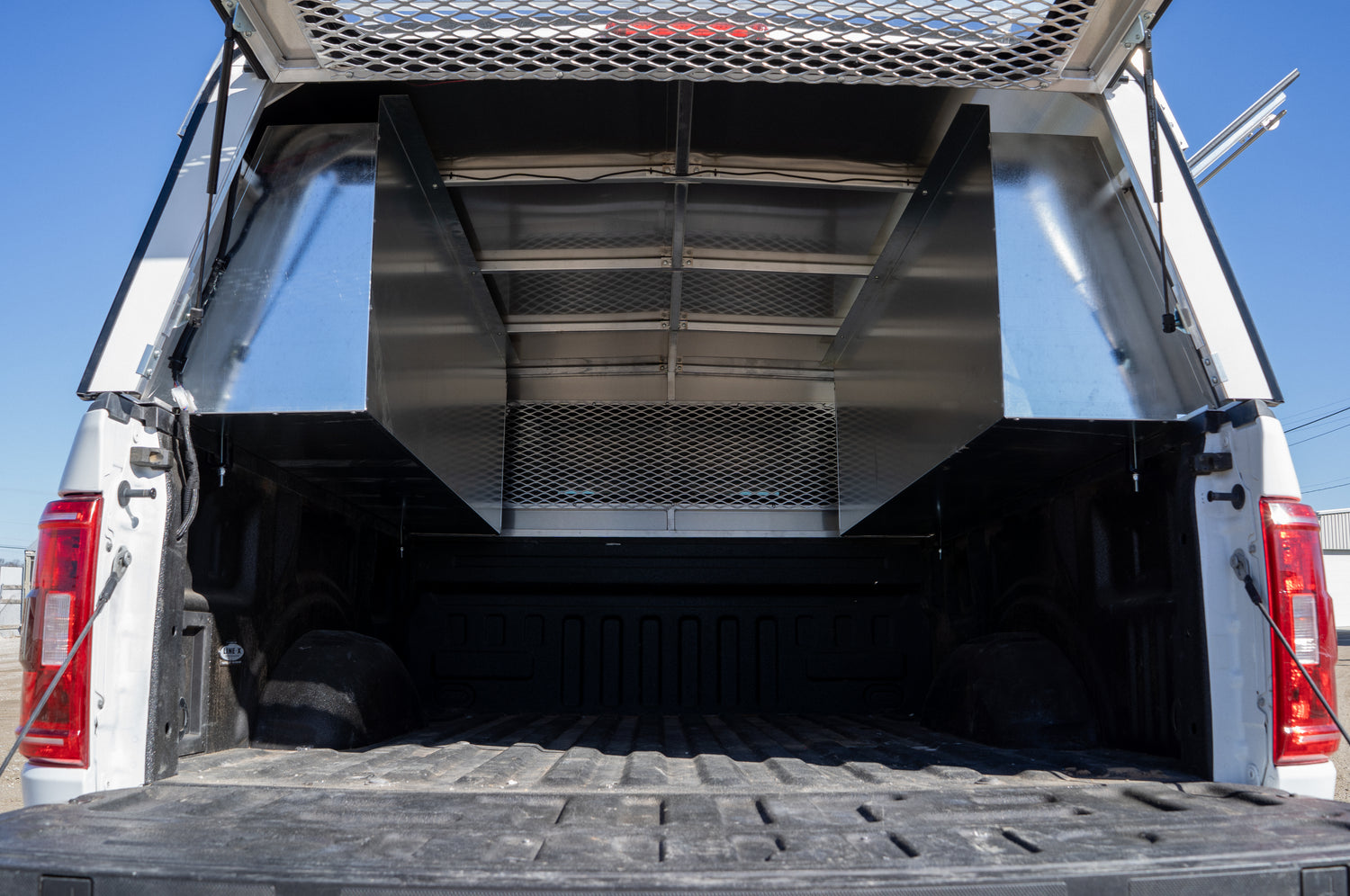 Ranch Aluminum Workforce Pro Truck Topper for Chevy Silverado