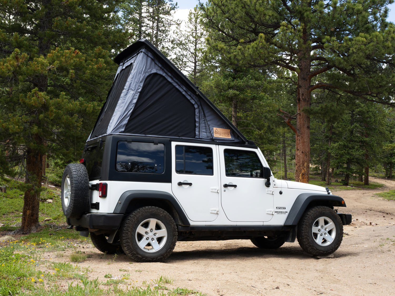 WanderFox Lair Camper for Jeep Wrangler Unlimited JK, 2007–2017