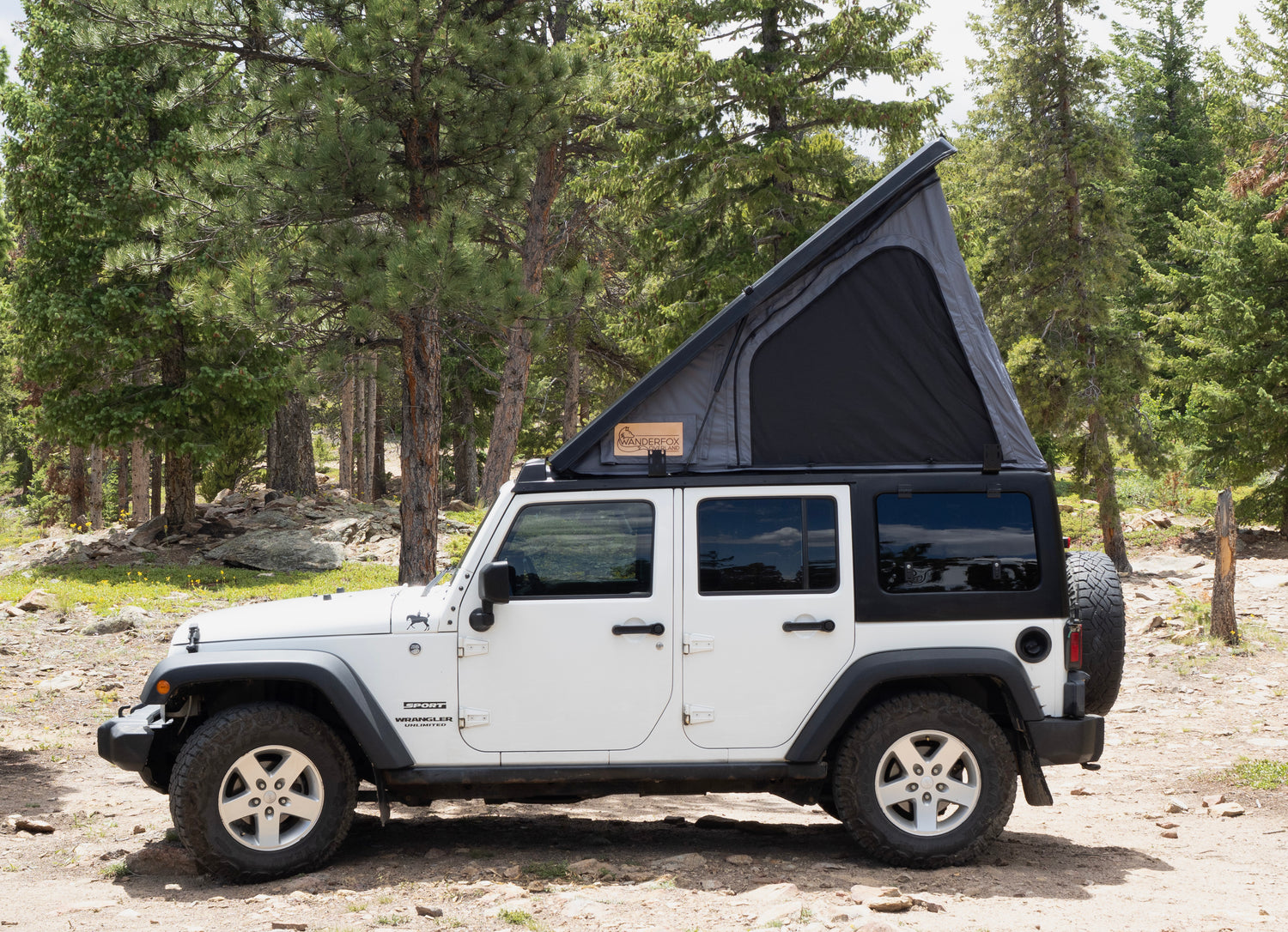 WanderFox Lair Camper for Jeep Wrangler Unlimited JK, 2007–2017